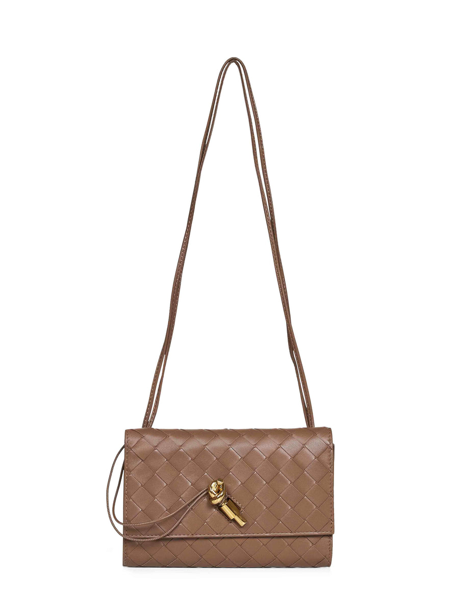 Pouch Andiamo Mud Lambskin