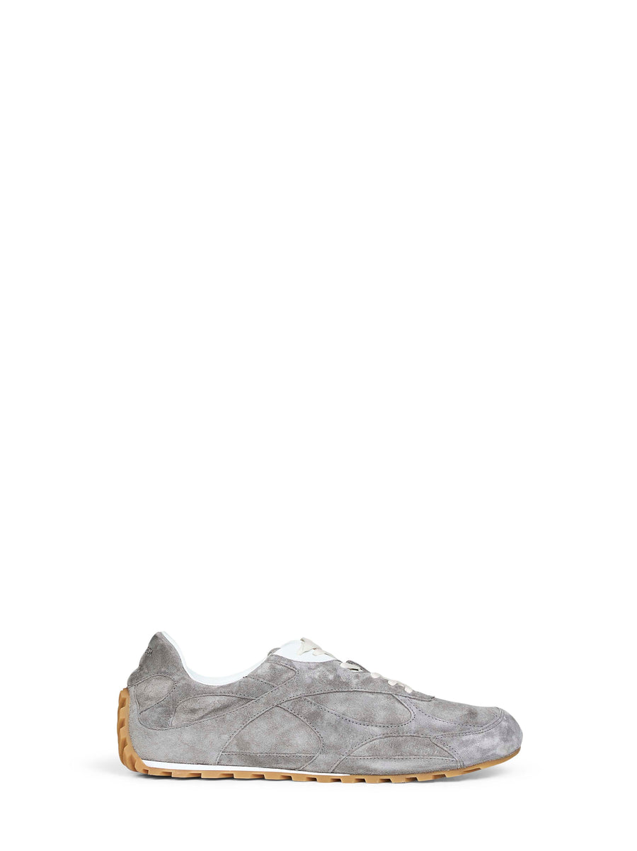 Sneakers Orbit Flash Suede Grey Calf Leather Trainers