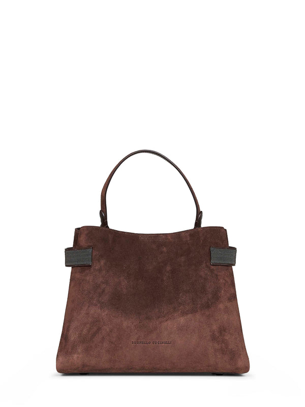 Top-Handle Bag Espresso Essence Brown Leather Handbags