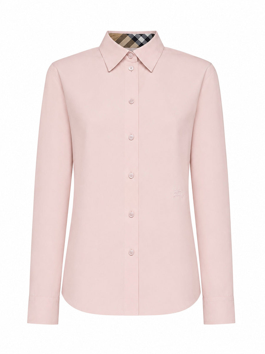 Cotton Poplin Shirt Pink