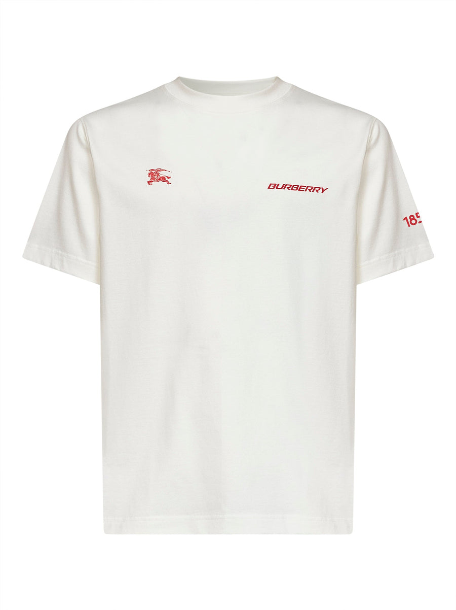 T-Shirt Chalk Cotton London Map White T-shirts