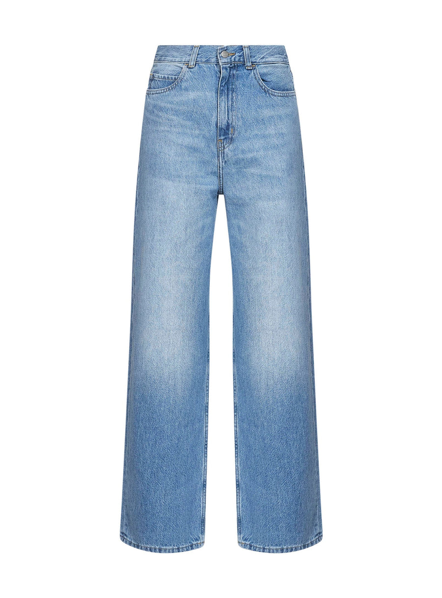 Jeans W Jane Light Blue Cotton
