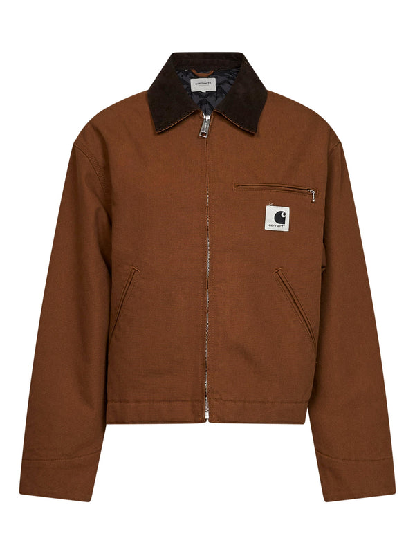 Jacket Og Detroit Brown Cotton Bomber