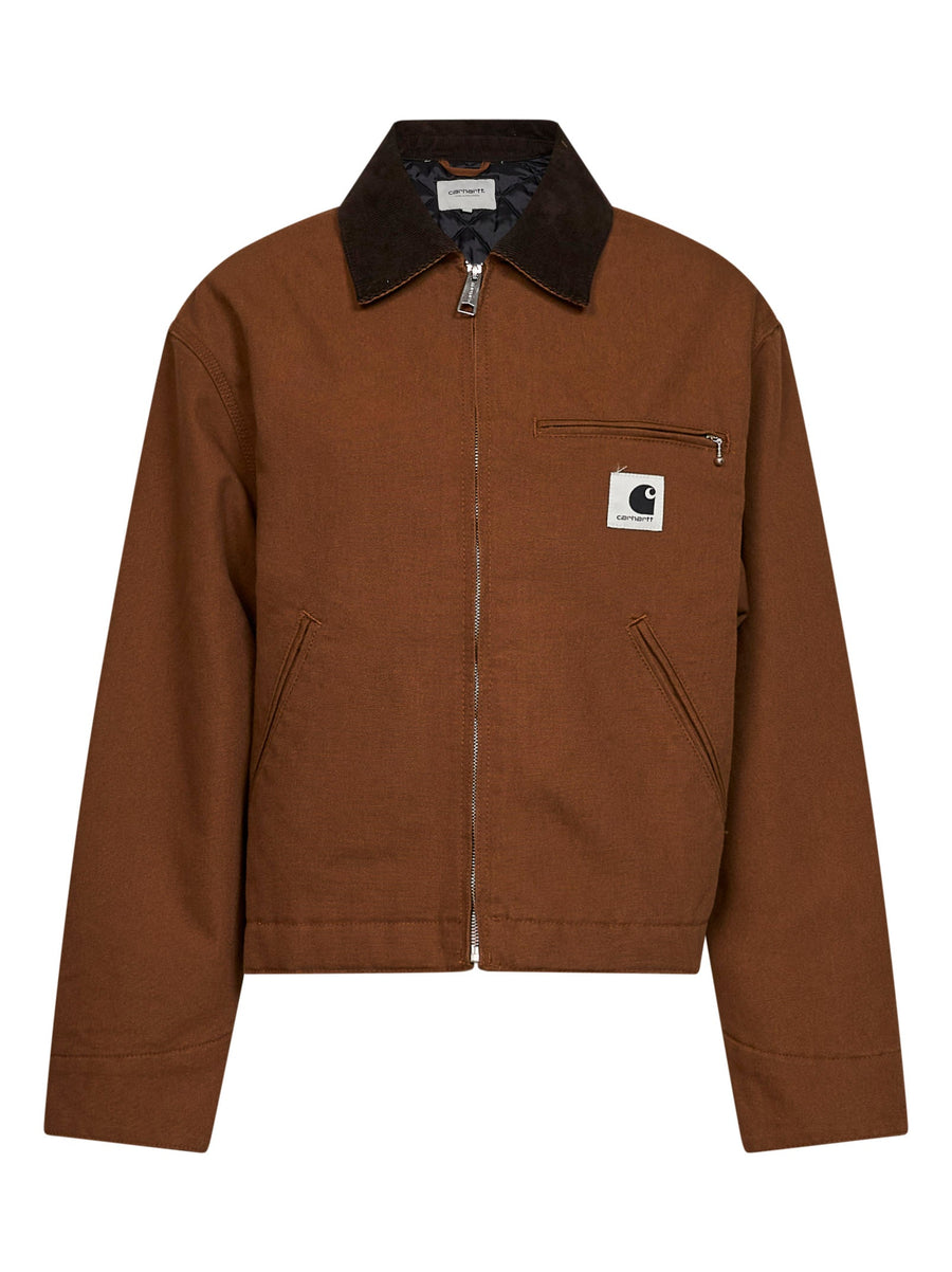 Jacket Og Detroit Brown Cotton Bomber