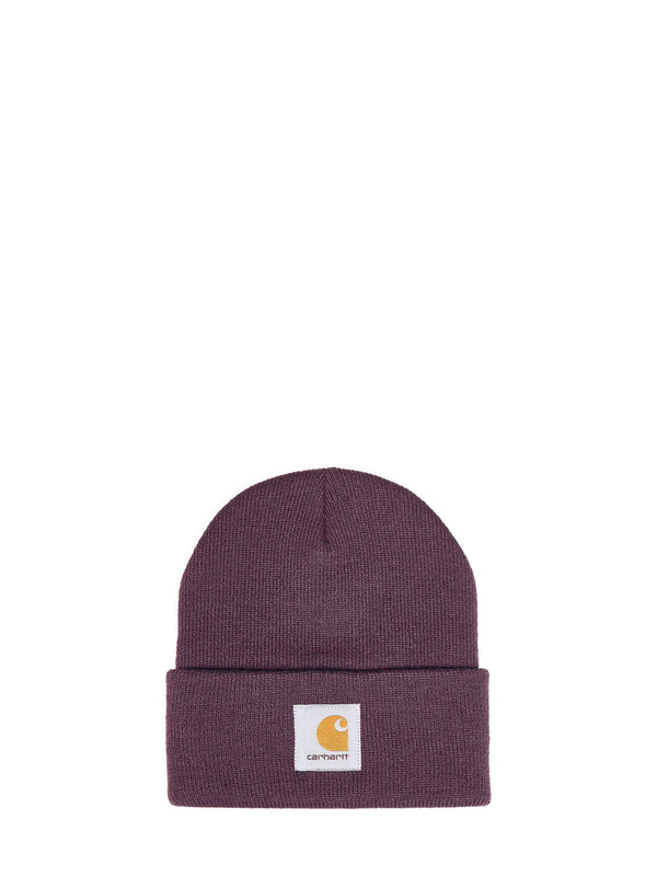Beanie Short Watch Bordeaux Acrylic Hat