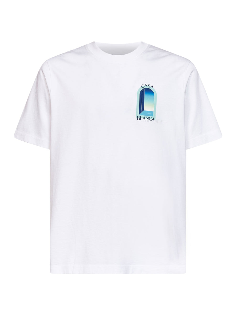 T-Shirt Gradient Larche White Organic Cotton T-shirts