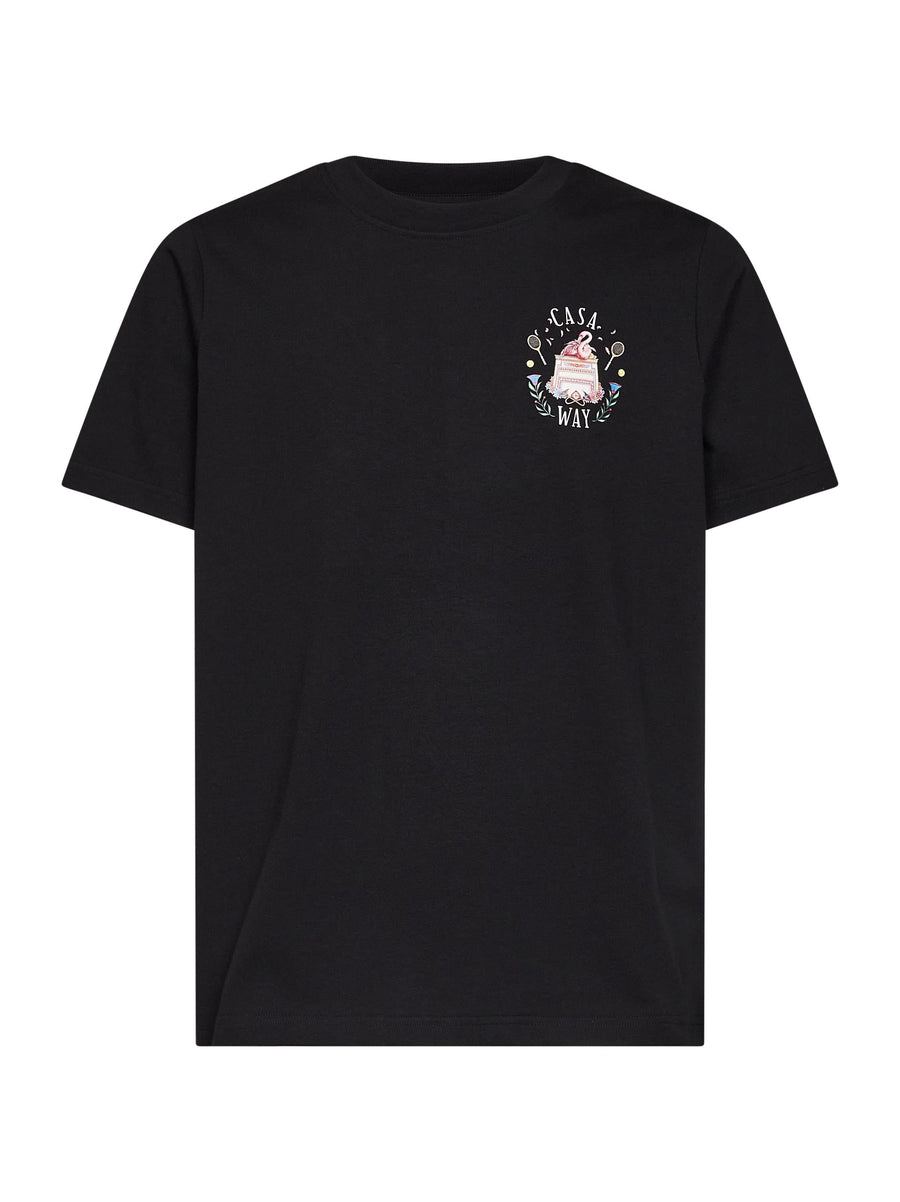 T-Shirt Casa Way Black Organic Cotton T-shirts
