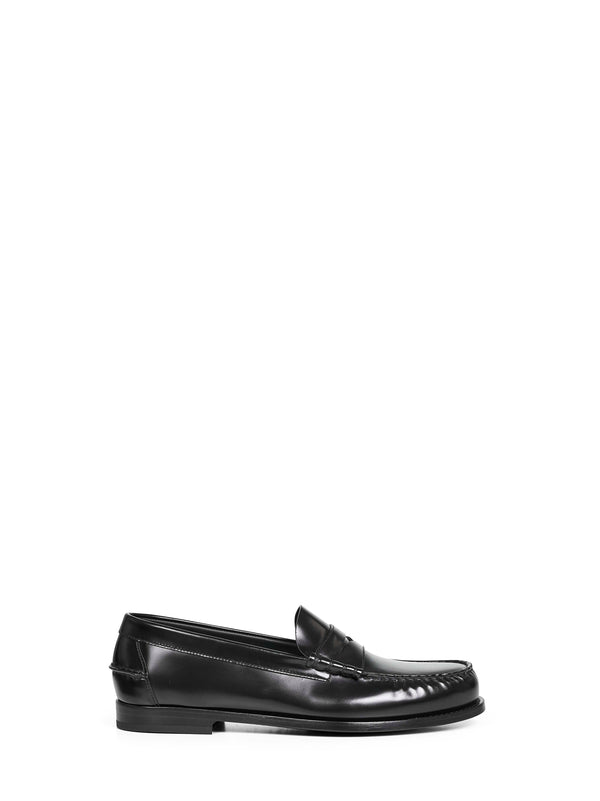 Loafers Rowley Polished Fumè Leather Black Calf