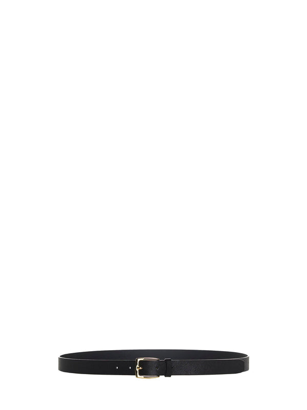 Belt Saffiano Leather Black Calf