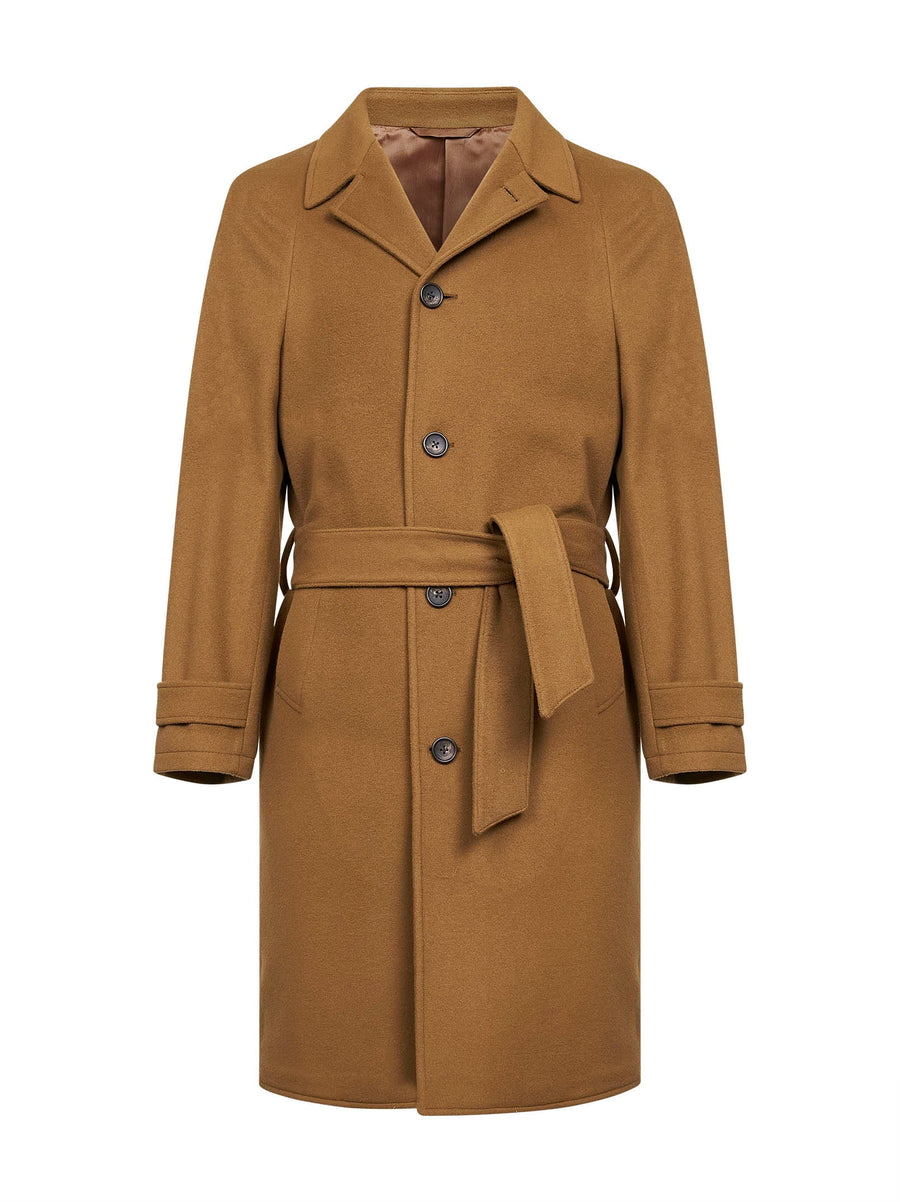 Coat Boston Camel Virgin Wool