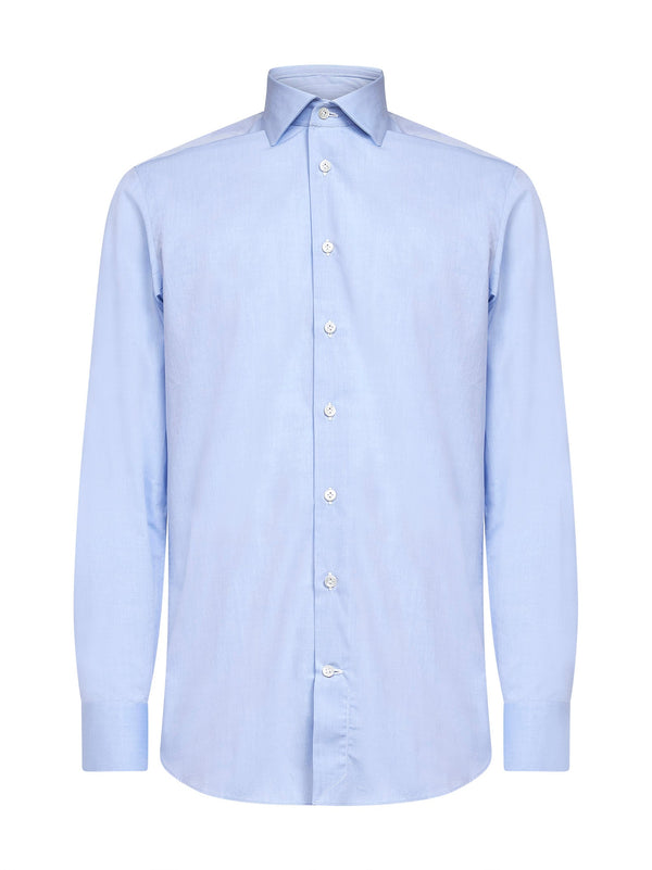 Shirt Cotton Poplin Light Blue