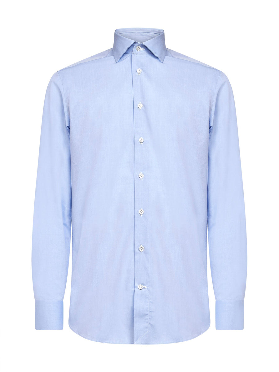Shirt Cotton Poplin Light Blue