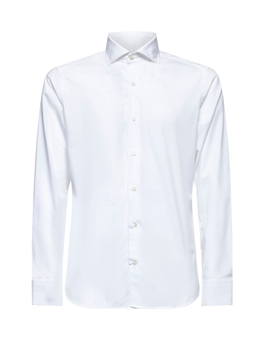 Classic Poplin Shirt White Cotton