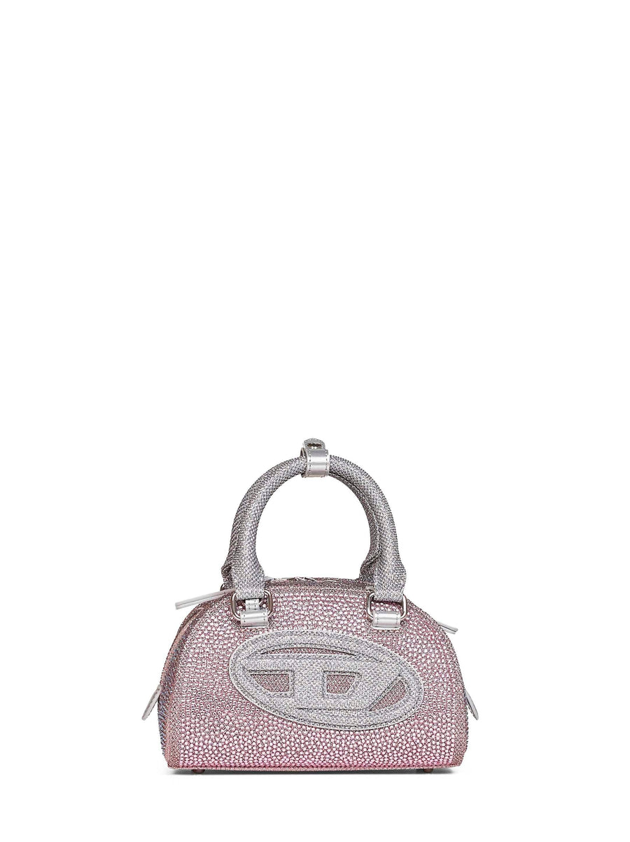 Crossbody Bag 1dr Dome Pink Polyester Shoulder