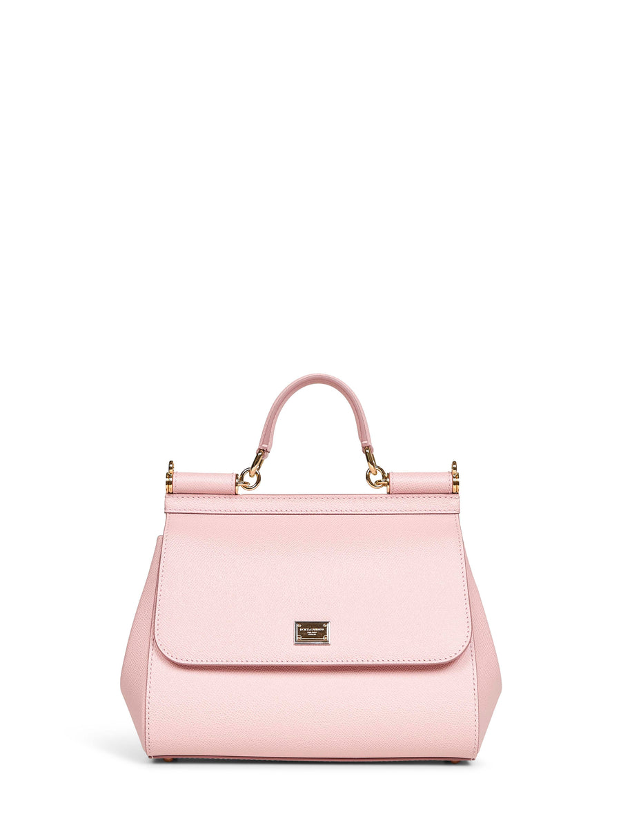 Handbag Sicily Pink Calf Leather Handbags