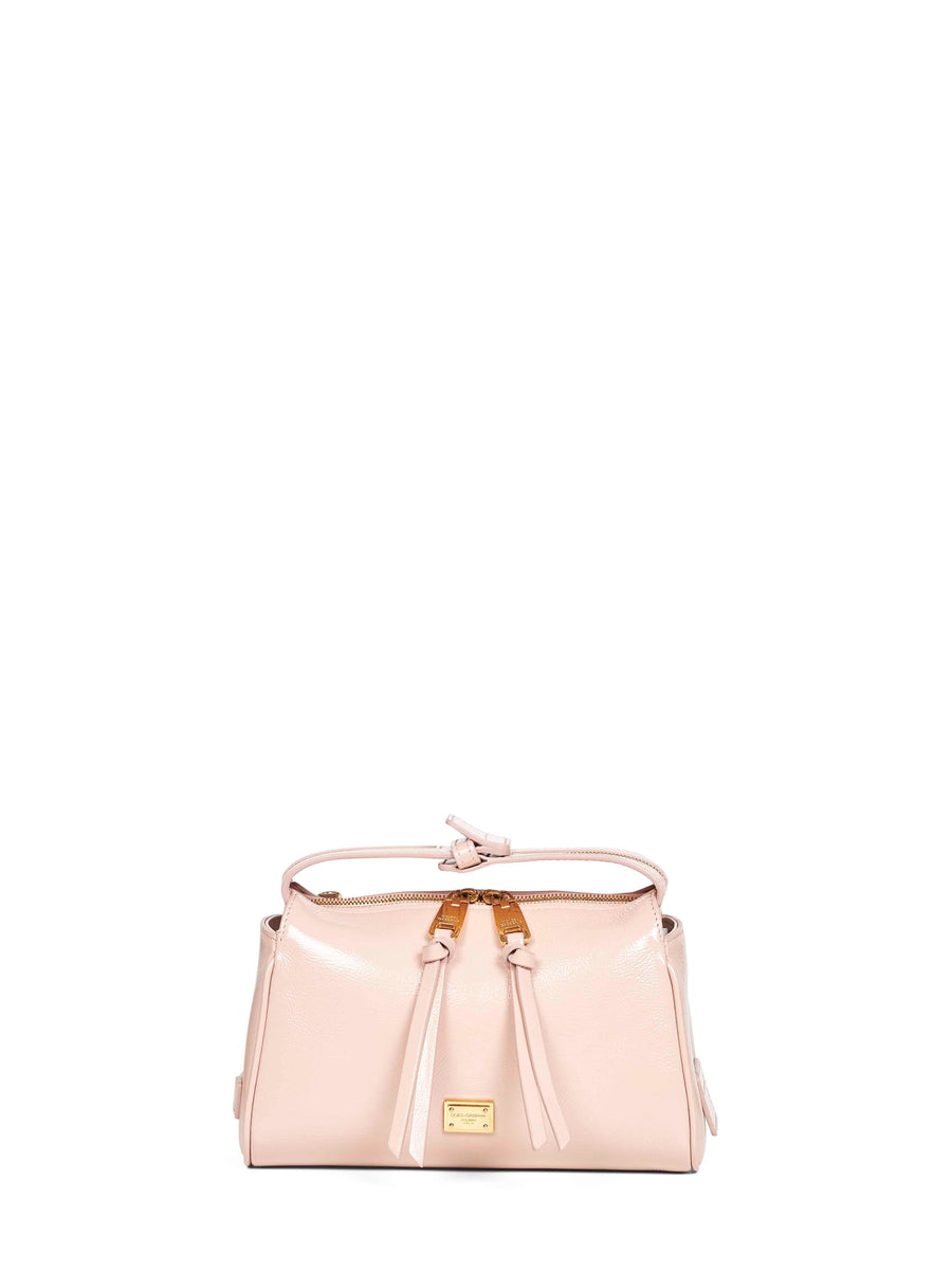 Handbag Vittoria Nude Calf Leather Handbags