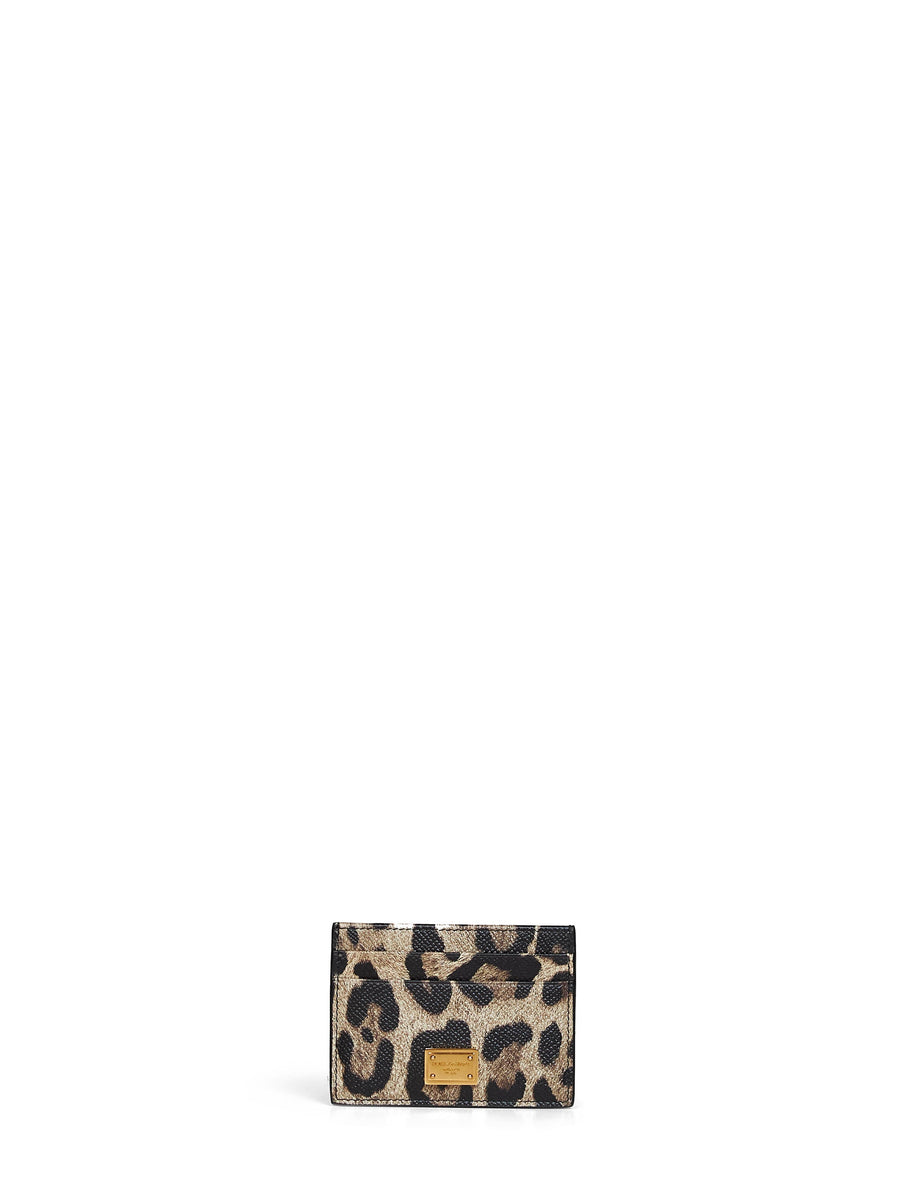 Card Holder Dauphine Calf Leather Multicolour Wallets & Purses
