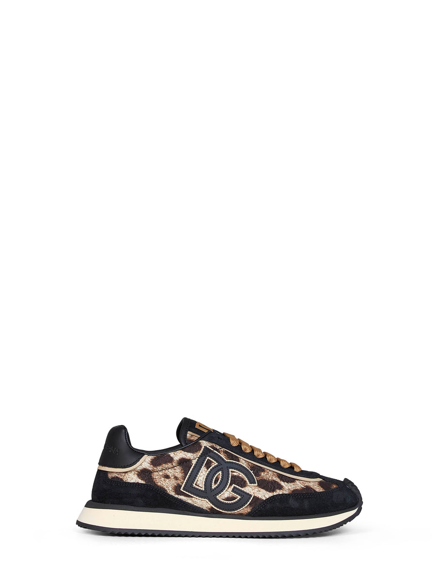 Sneakers Cushion Brown Calfskin Trainers