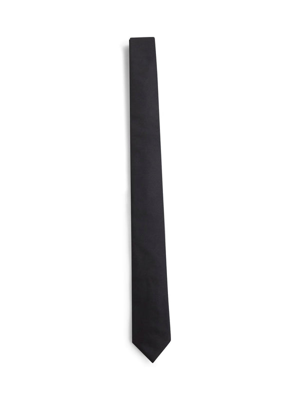 Tie Martini Silk Satin Black Ties & Bow