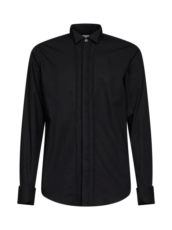 Shirt Cuzi Bis Black Cotton Poplin