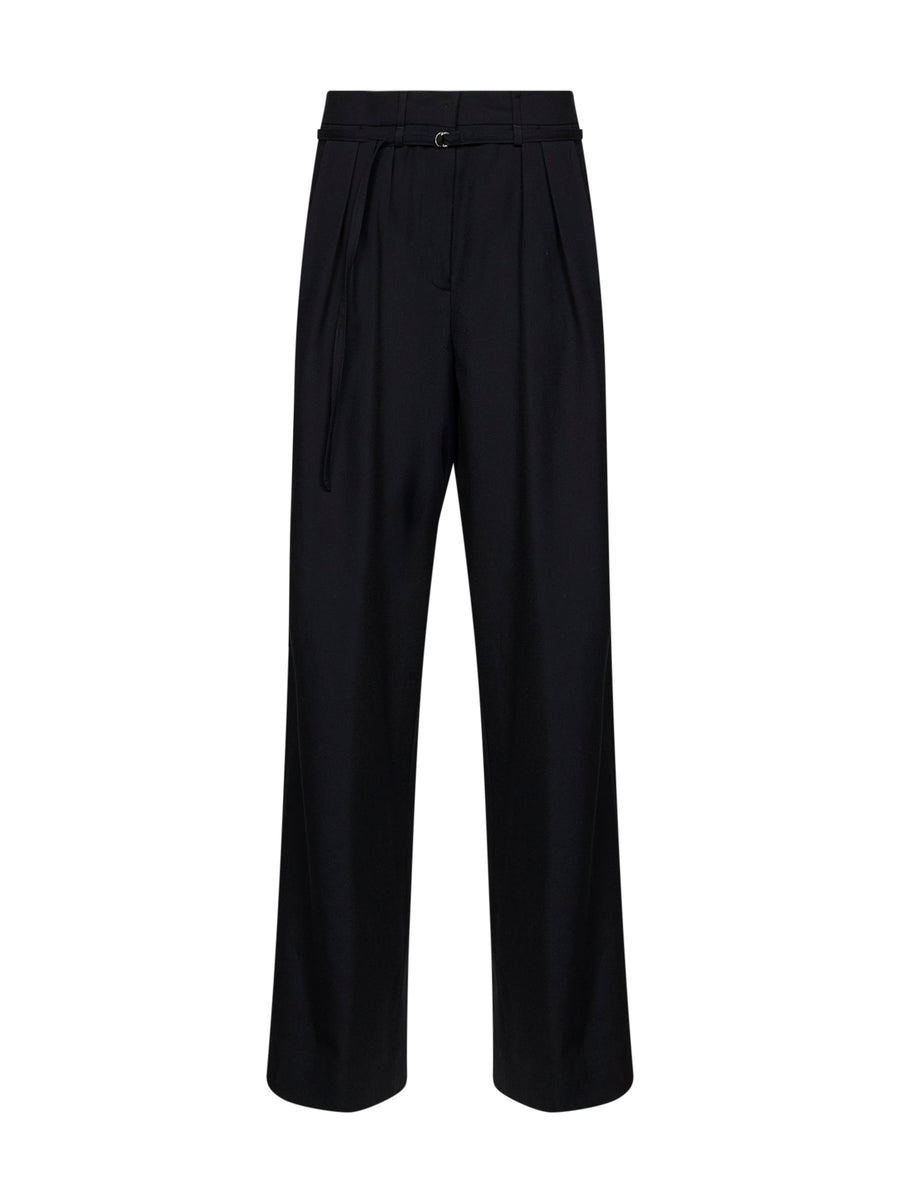 Trousers Peacha Black Wool