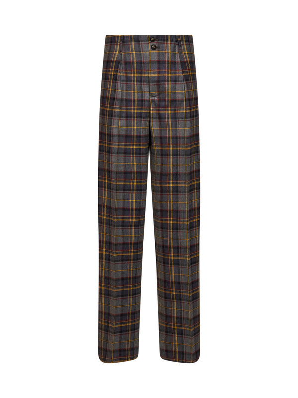 Trousers Multicolour Wool