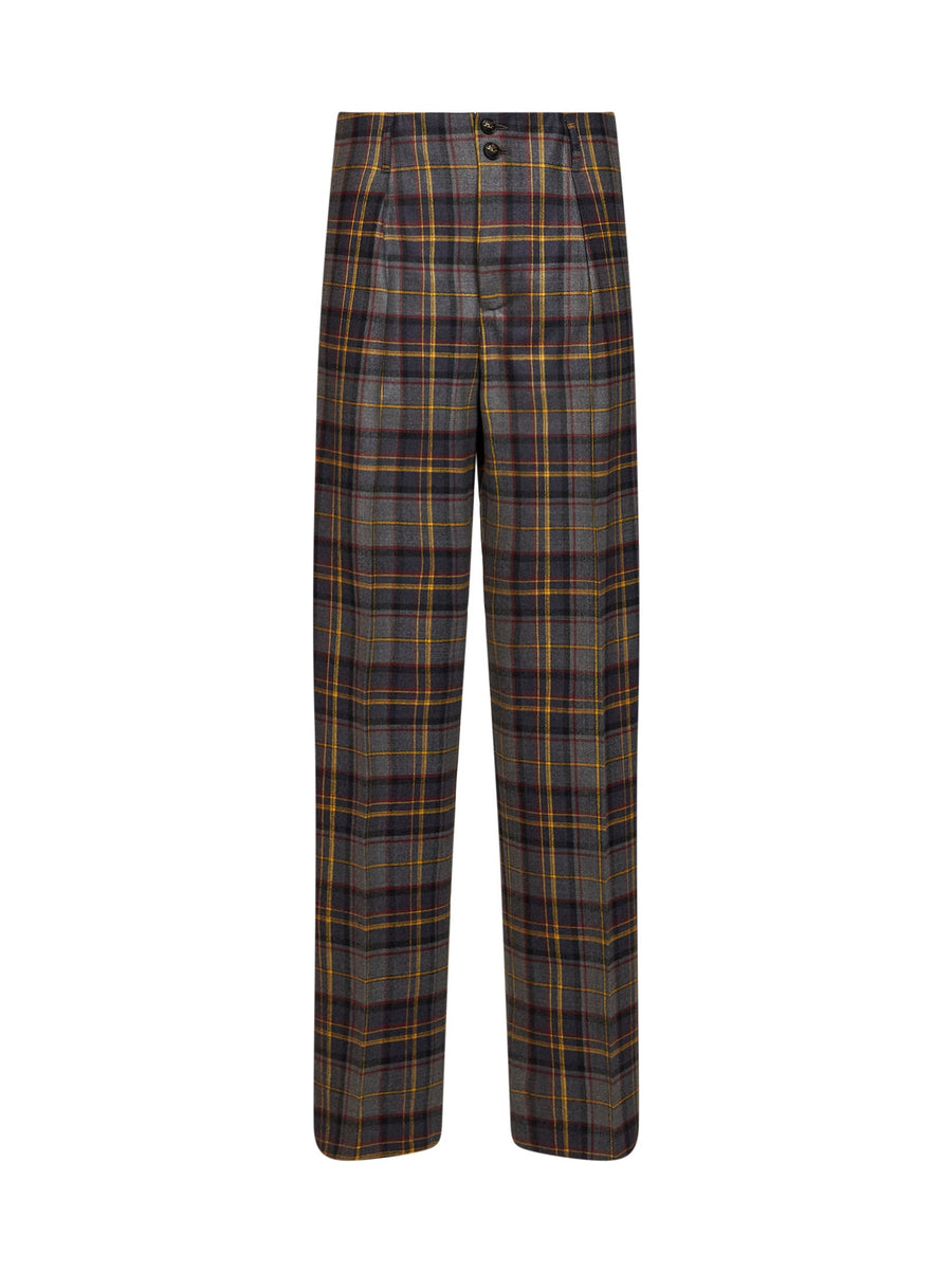 Trousers Multicolour Wool