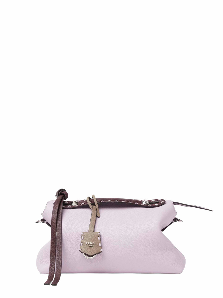 Handbag By The Way Selleria Lilac Calf Leather Handbags