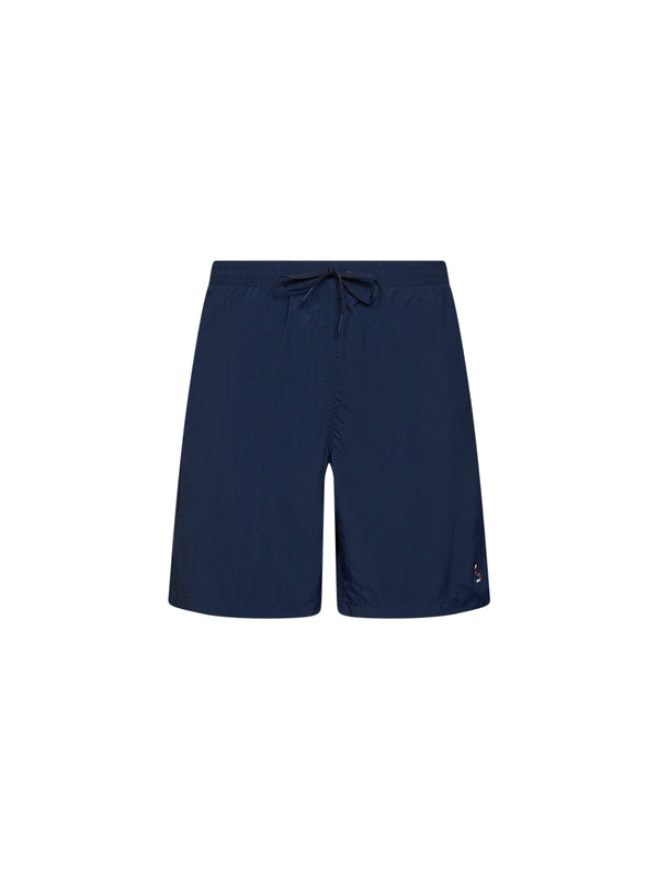 Swim Shorts Dark Blue Nylon Polyester Beachwear
