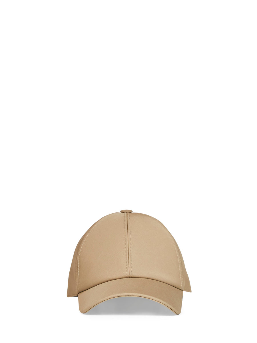 Baseball Cap Beige Cotton Hat