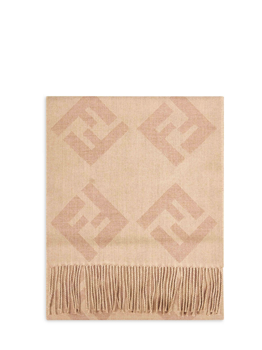Scarf Beige Wool