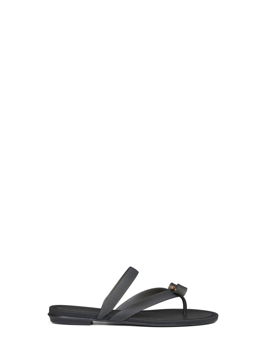 Thong Sandals Vara Black Rubber