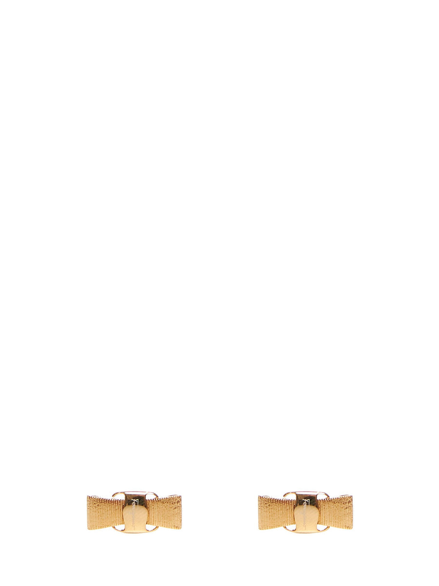 Earrings Vara Bow Gold Brass