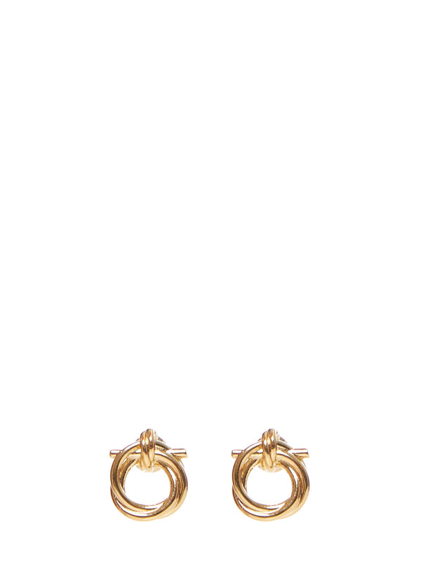 Earrings Gancini Evo Gold Brass