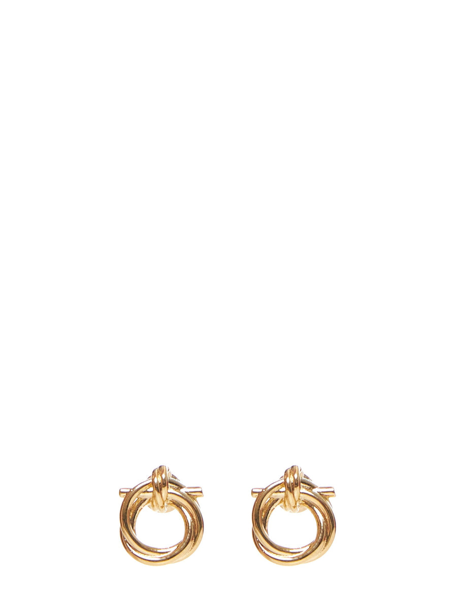Earrings Gancini Evo Gold Brass
