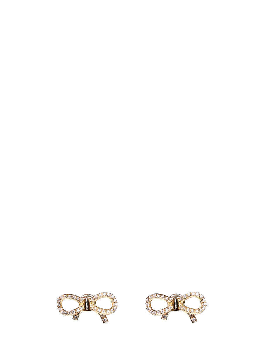 Earrings Vara Bow Gold Brass