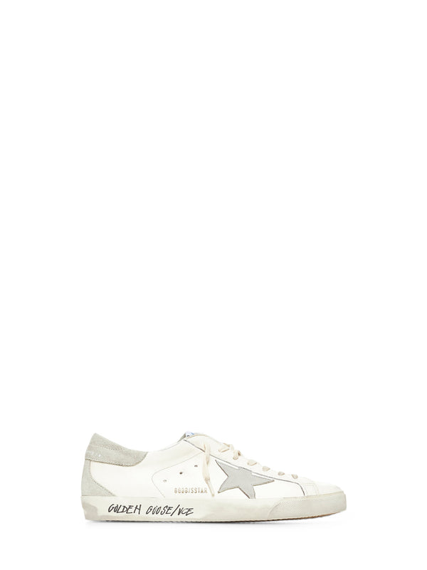 Sneakers Super-Star White Leather Goat Skin Trainers