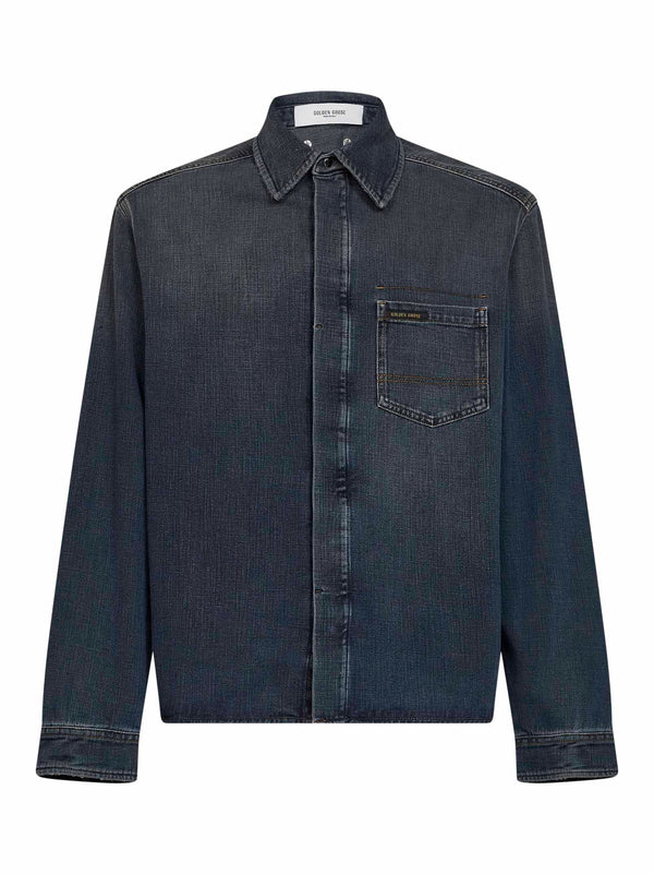 Denim Roger Journey Shirt Blue Cotton