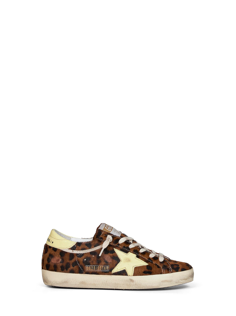Sneakers Super-Star Leopard Pony Skin Multicolour Calf Leather Trainers