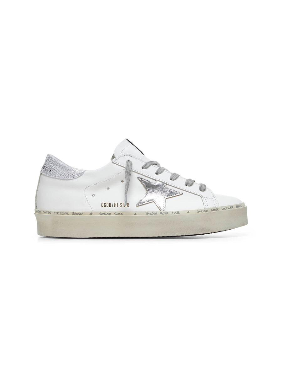 Sneakers Hi Star White Calf Leather Trainers