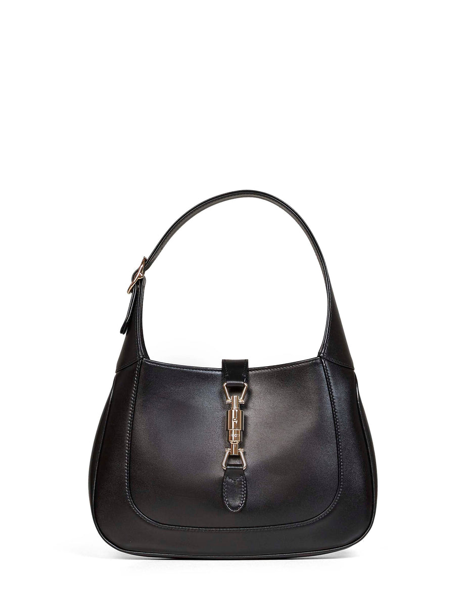 Shoulder Bag Jackie Black Lambskin