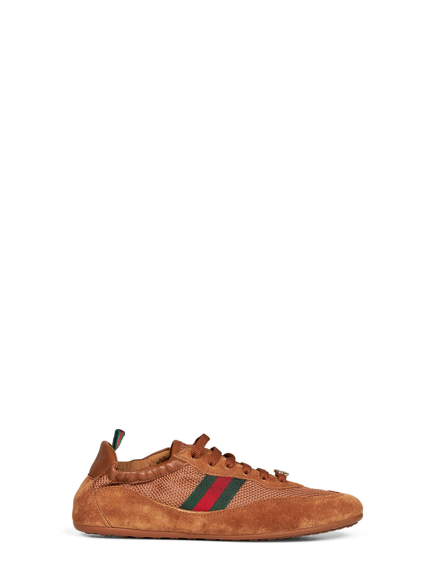 Sneakers Shift Brown Suede Calfskin Trainers