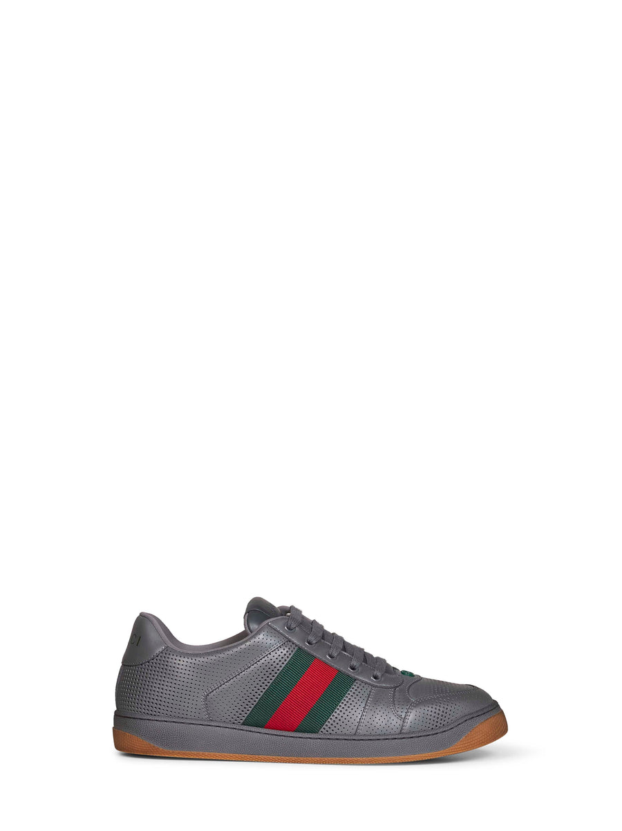 Sneakers Screener Dark Grey Leather Calf Trainers