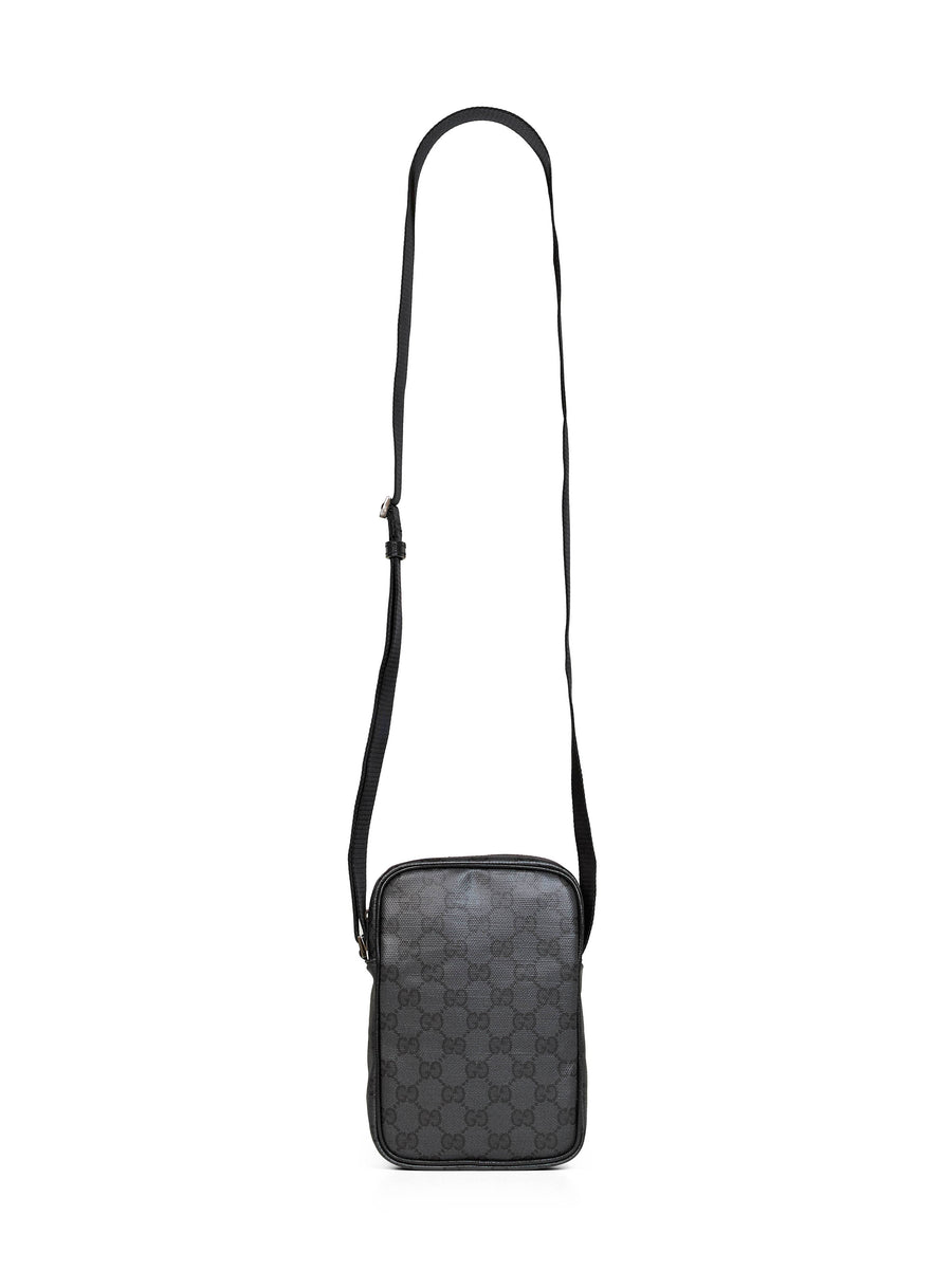 Mini Bag Essence Classic Black Leather Lambskin Messenger