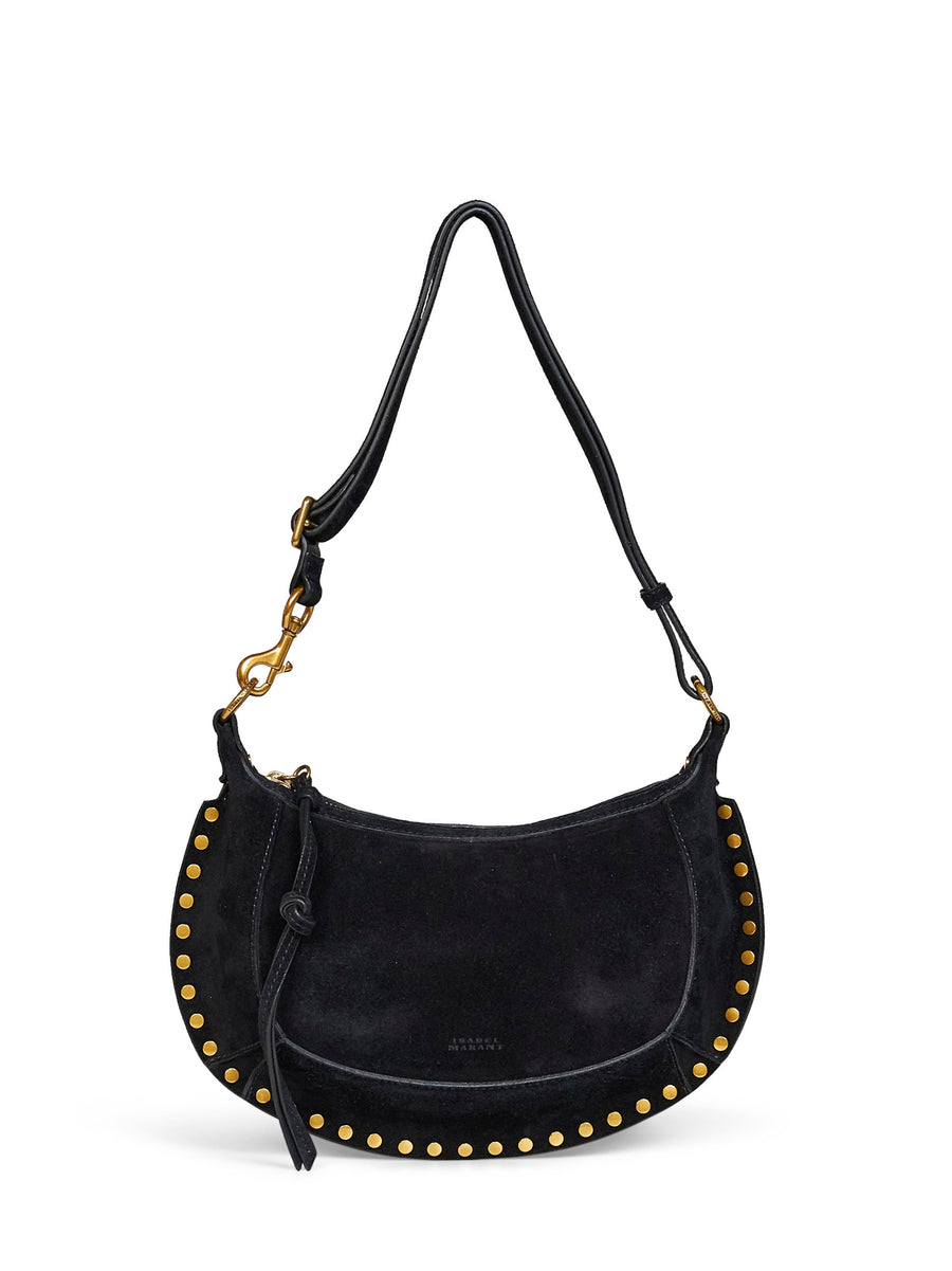 Shoulder Bag Oskan Moon Black Calf Leather