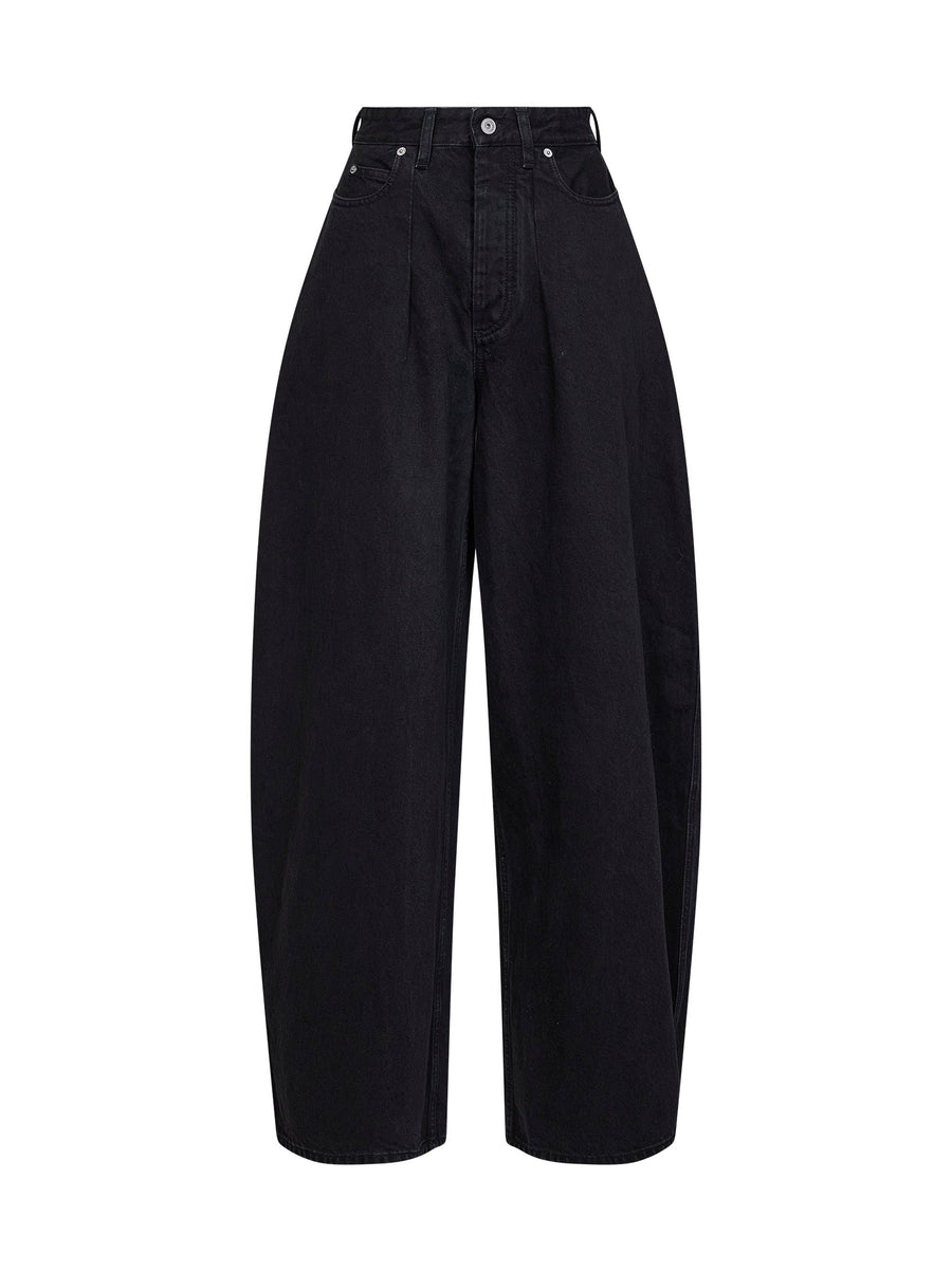 Jeans The Ovalo De-Nîmes Black Cotton