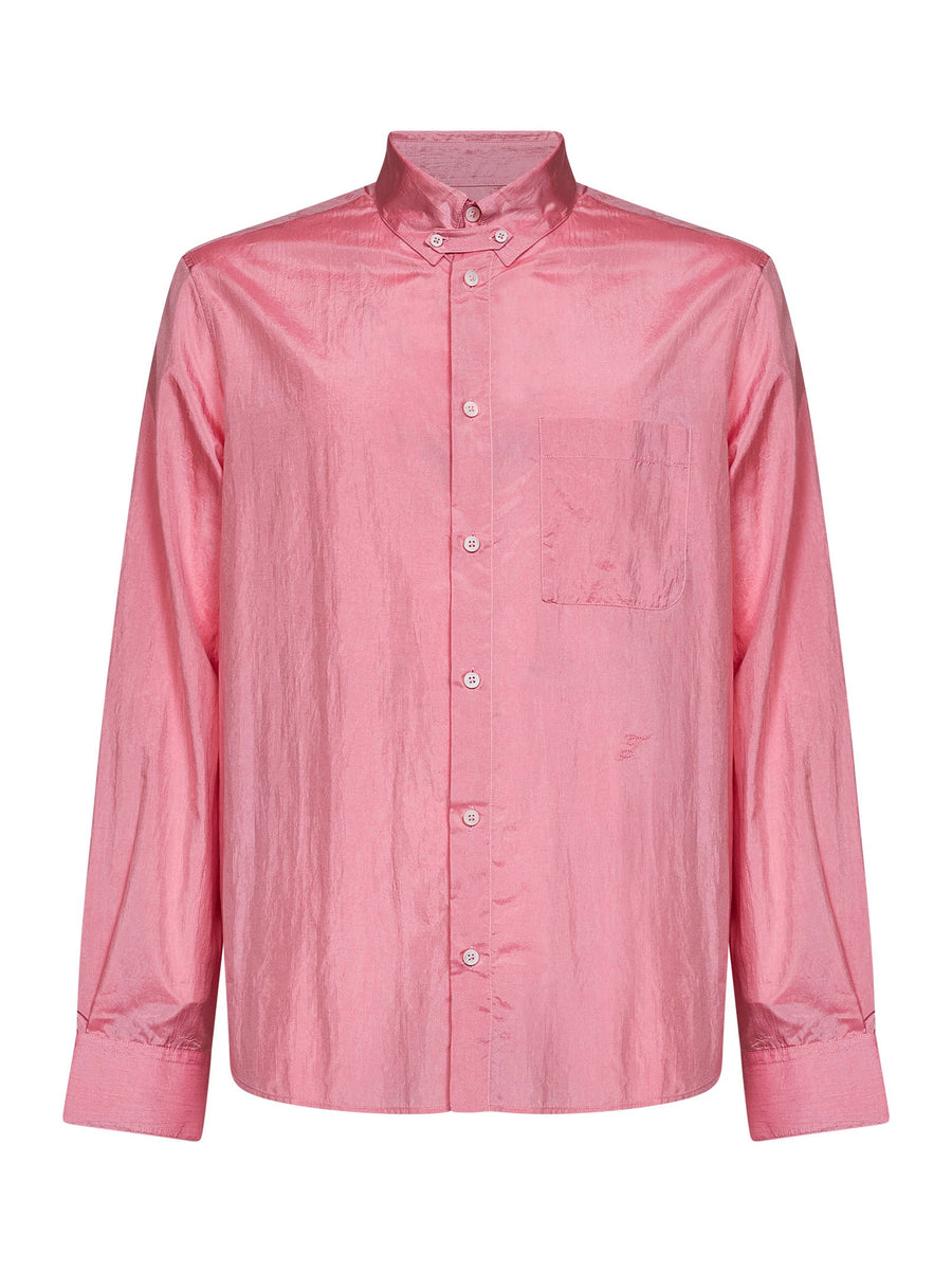 Shirt The Tailleur Pink Silk-Blend Polyamide