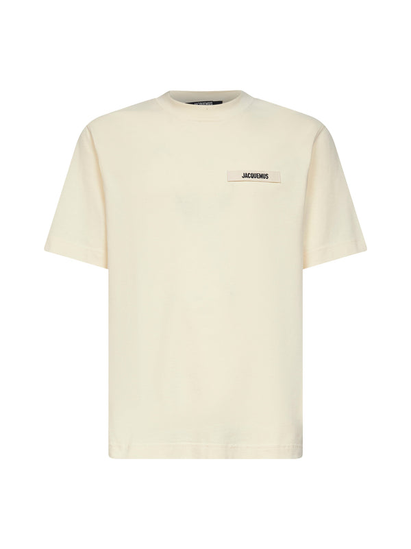 T-Shirt The Gros Grain Beige Cotton T-shirts