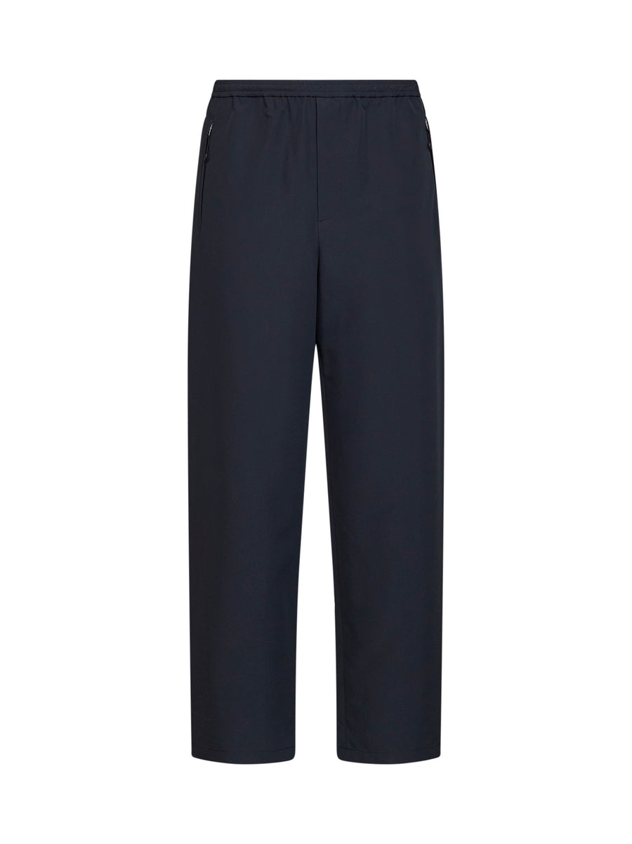 Jogger Trousers Waterproof Recycled Polyester Black