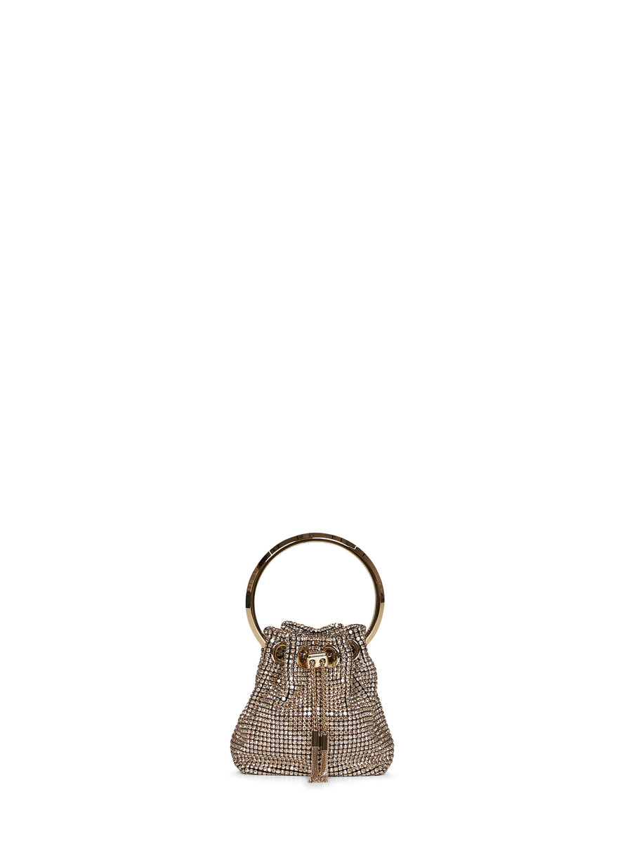 Handbag Micro Bon Gold Nylon Bag